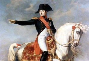 Emmanuel de Las Cases accompagne Napoléon en exil à Ste Hélène et recueille ses mémoires.